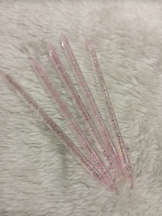 Mini Bâtonnets Repousse-Cuticules — Lot de 5 — Glowx Nails