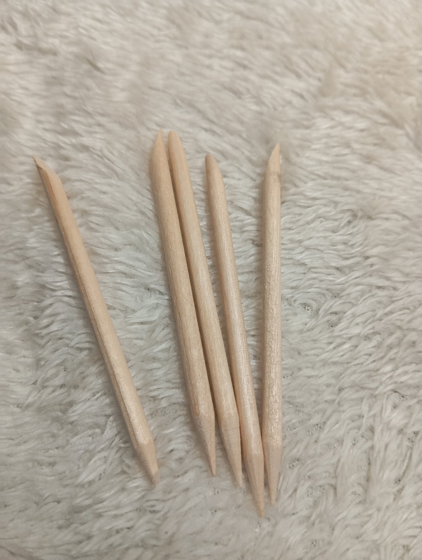 Mini Bâtonnets Repousse-Cuticules — Lot de 5 — Glowx Nails