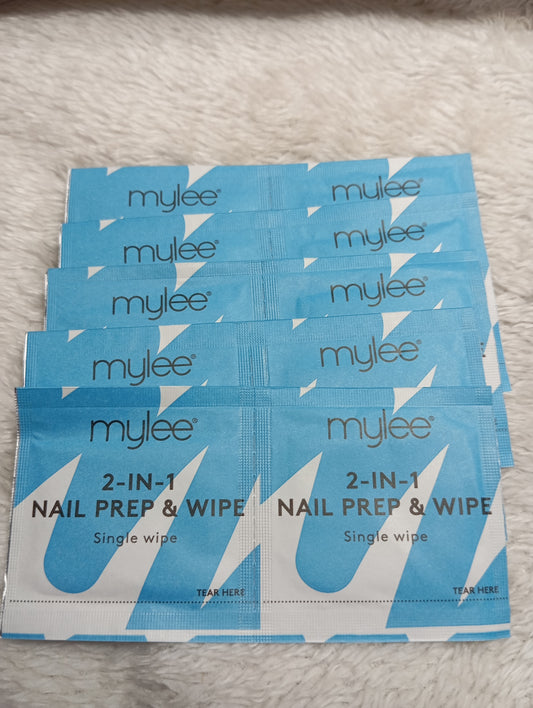 Lingettes Nail Prep 2-en-1 — Lot de 2  — Glowx Nails